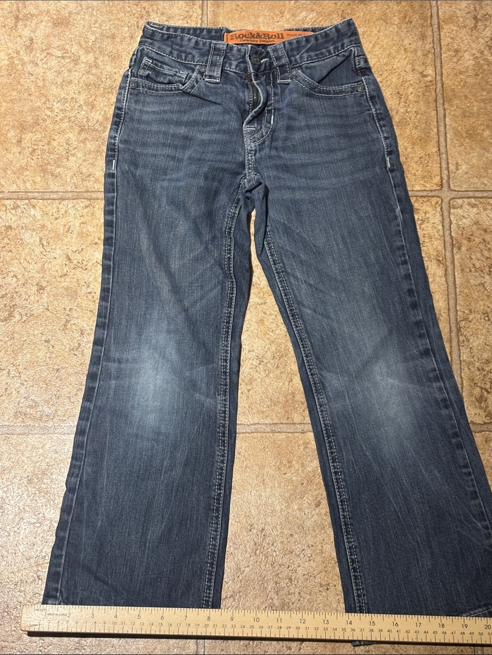 Rock&RollClassic Straight-Leg Blue Jeans cowboy - Picture 6 of 12